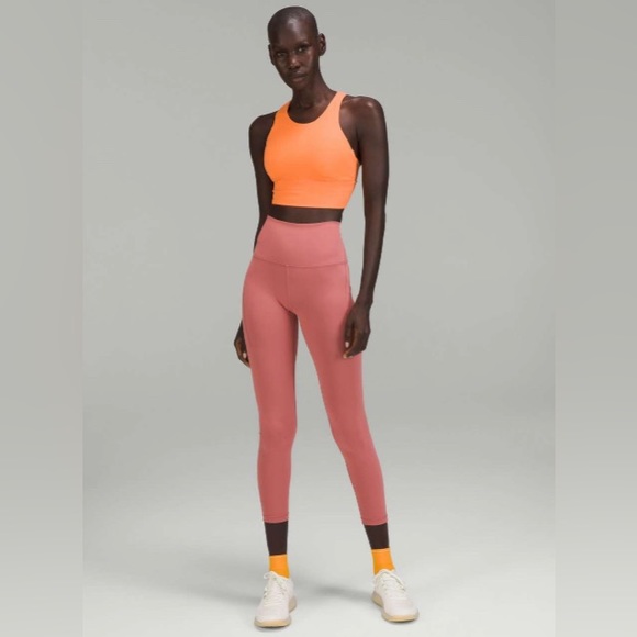 lululemon athletica Pants - Lululemon Wunder Train High-Rise Tight with Pockets 25"  Size 10 Brier Rose